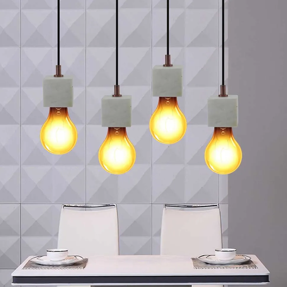 Minimalistische Hängelampe ohne Schirm - Brossiny