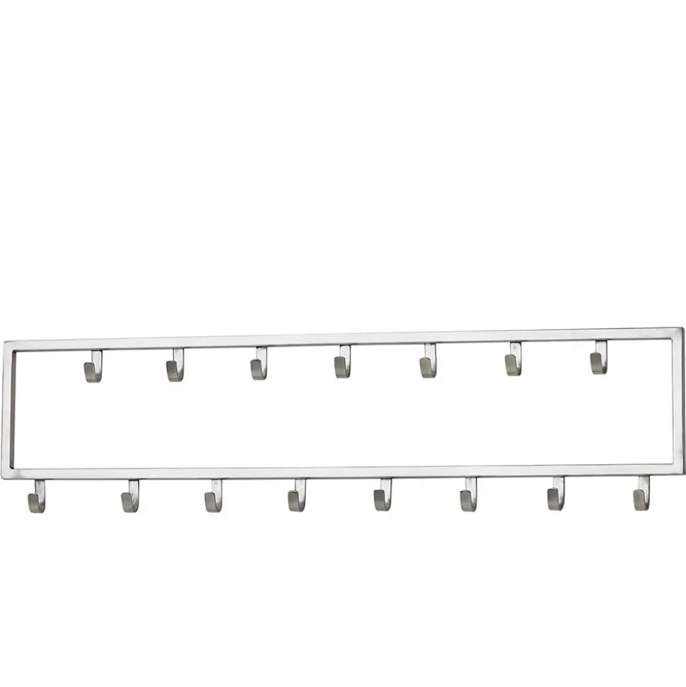 Minimalistische Wandgarderobe mit 15 Kleiderhaken - Mialan