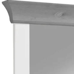 Modern Country Frisiertisch Set zweifarbig - Mirandesca (dreiteilig)