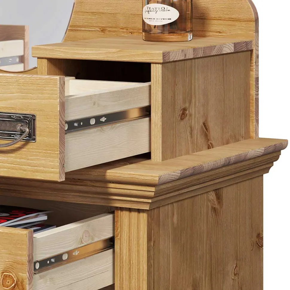 Modern Country Frisiertisch mit Spiegel - Vocoja