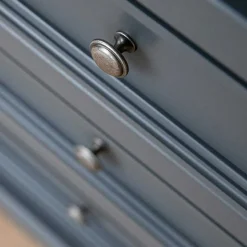 Modern Country Highboard in Grau & Kiefer - Eromsia