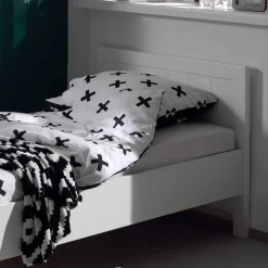 Modern Country Kinderbett in Weiß - Ellen