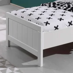 Modern Country Kinderbett in Weiß - Ellen