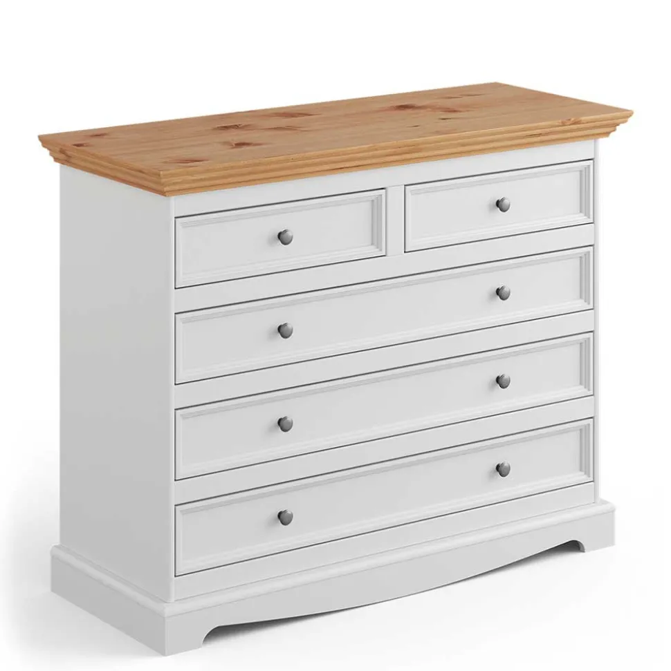 Modern Country Kommode zweifarbig - Vitablo