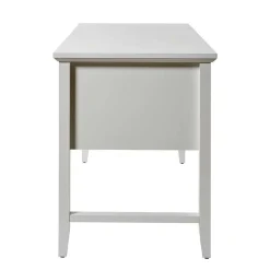 Modern Country Schreibtisch in Weiß - Carter