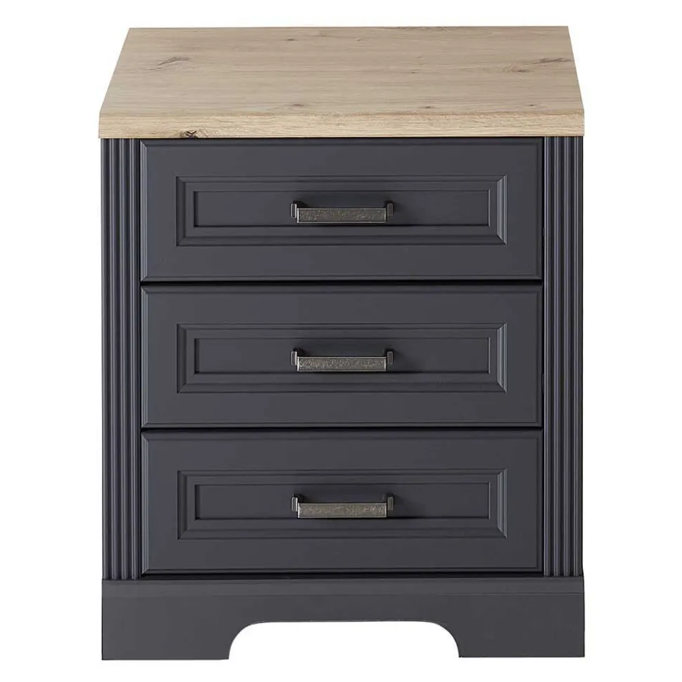 Modern Country Schreibtisch & Rollcontainer - Joe (zweiteilig)