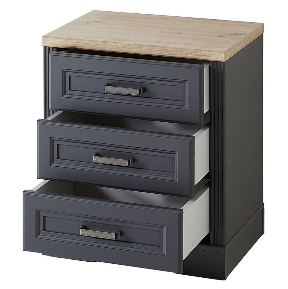 Modern Country Schreibtisch & Rollcontainer - Joe (zweiteilig)