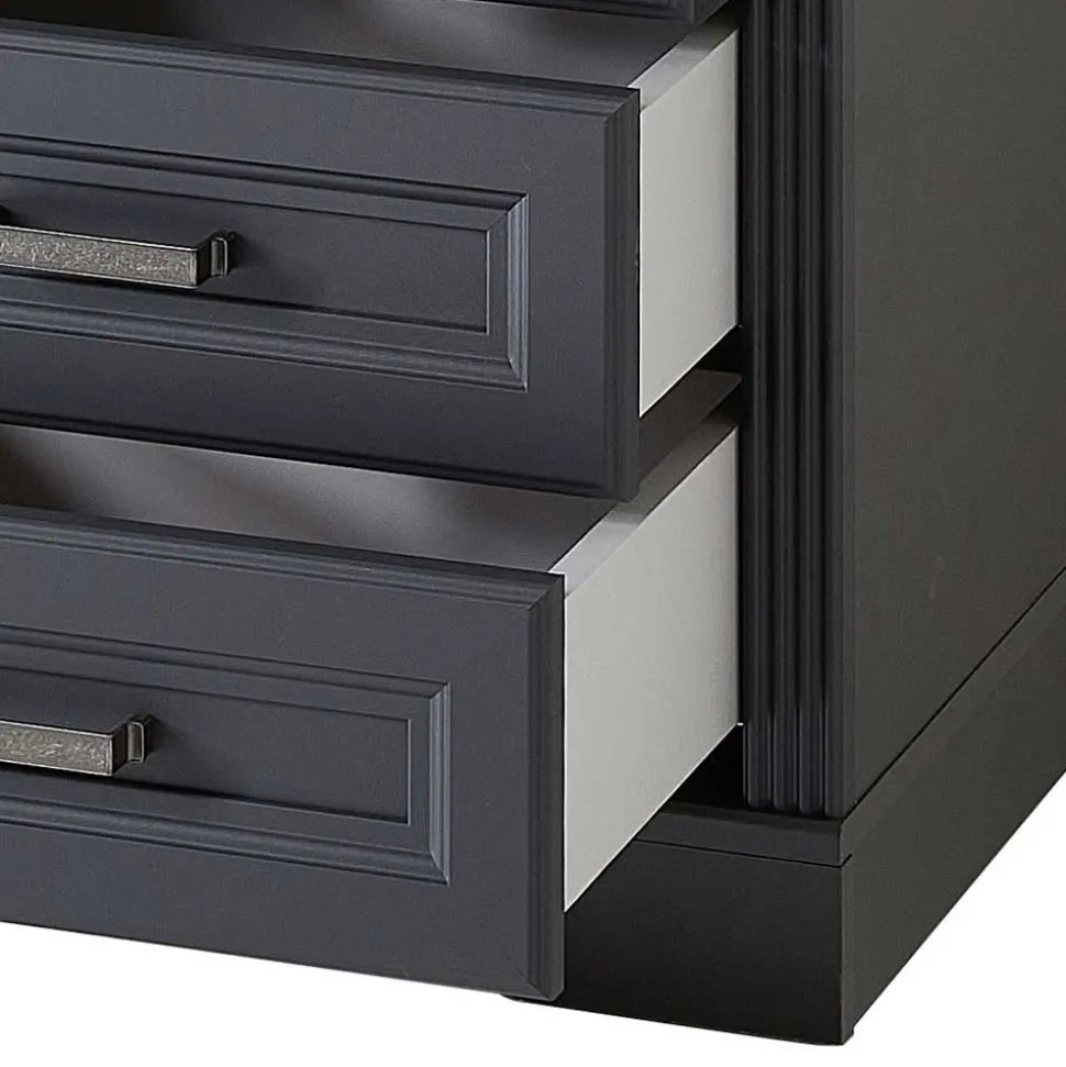 Modern Country Schreibtisch & Rollcontainer - Joe (zweiteilig)