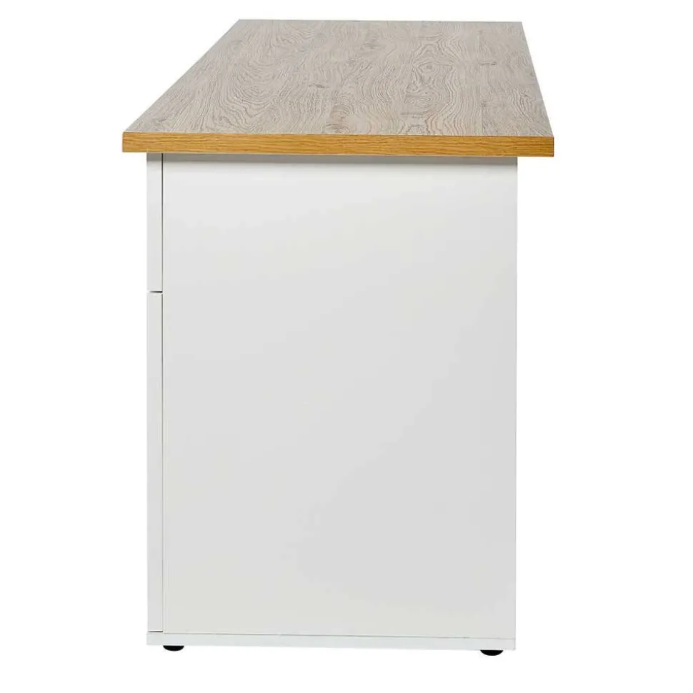 Modern Country Schreibtisch mit Stauraum - Ristina