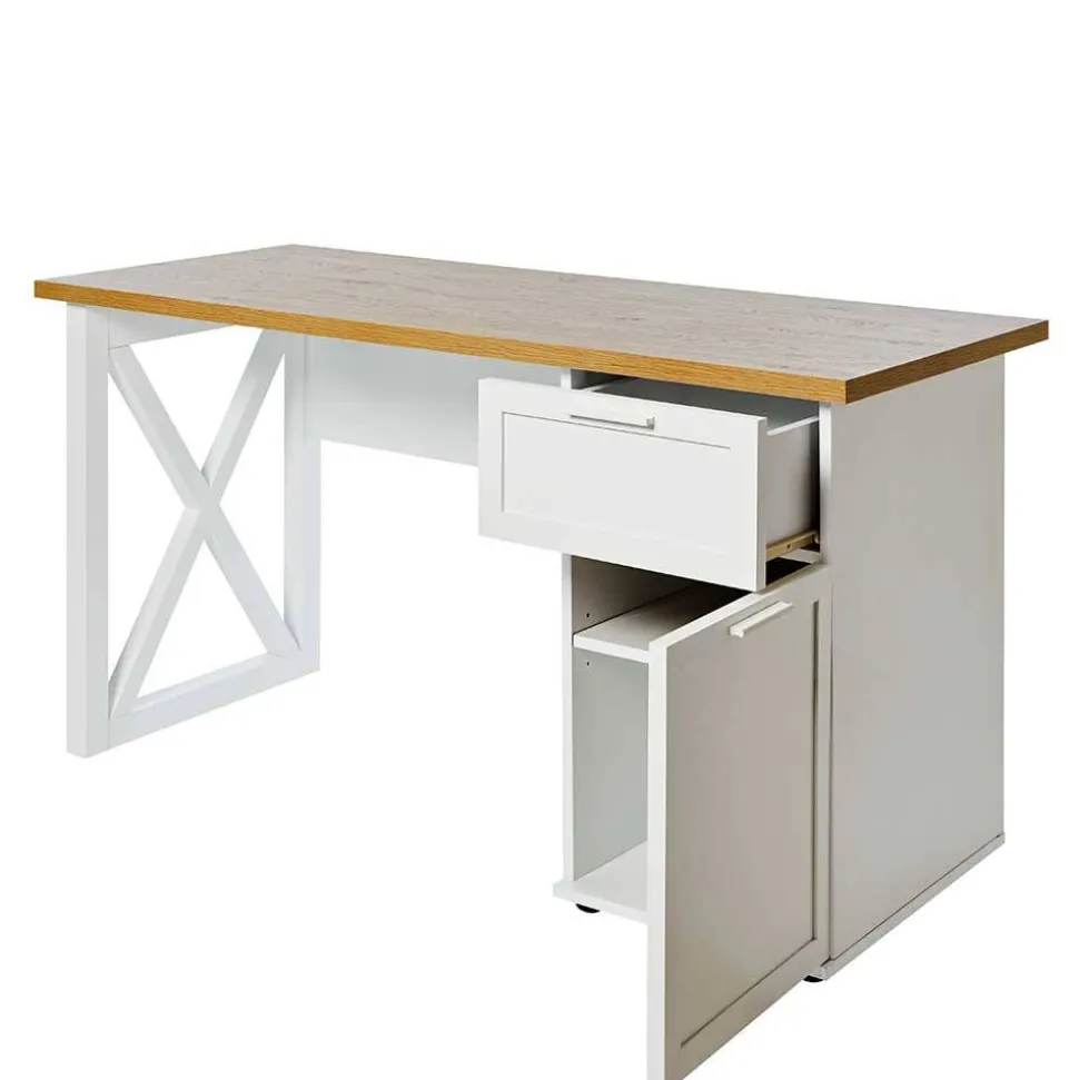 Modern Country Schreibtisch mit Stauraum - Ristina
