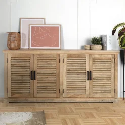 Modern Country Sideboard mit Lamellentüren - Muray