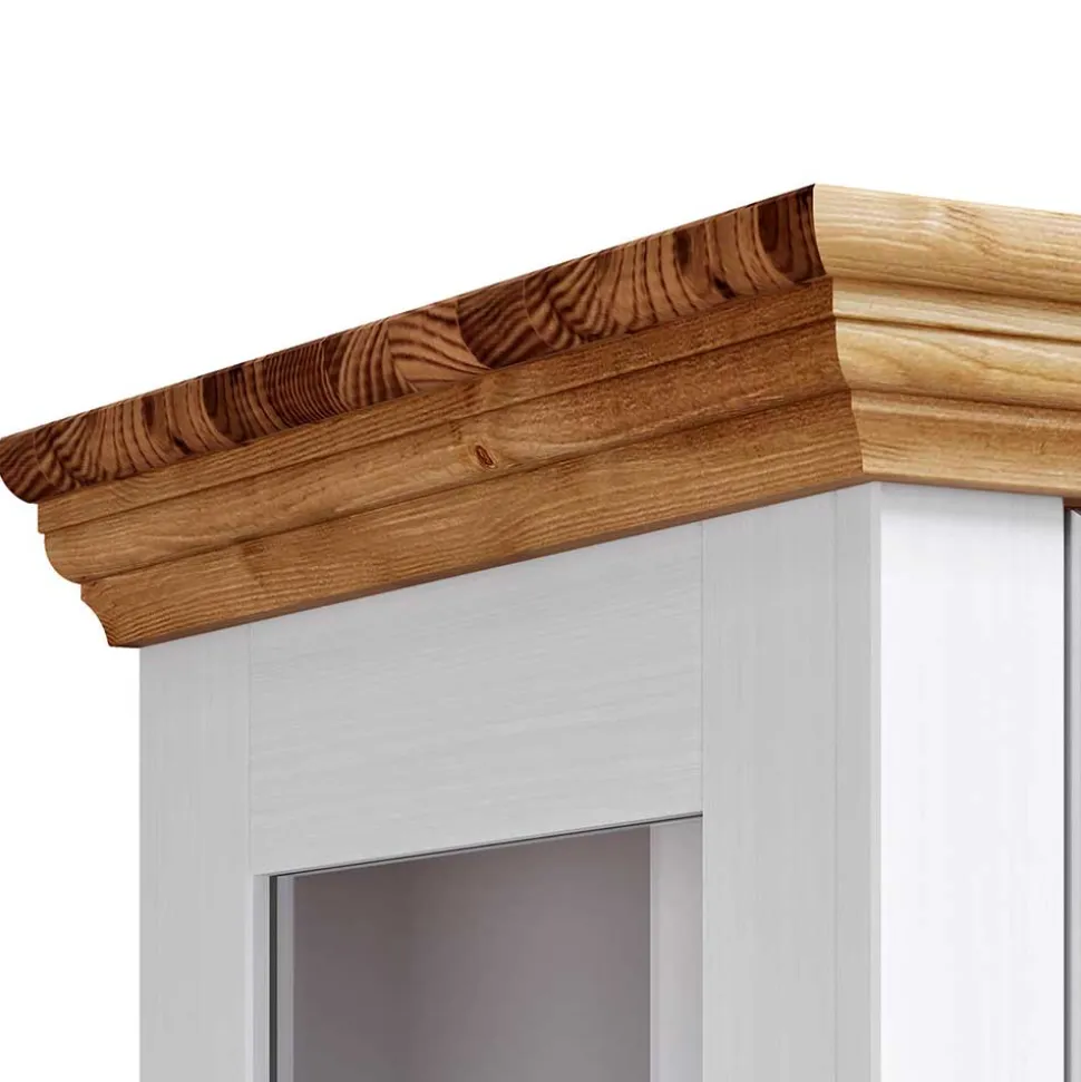 Modern Country Wohnzimmerschrank zweifarbig - Eyzaco