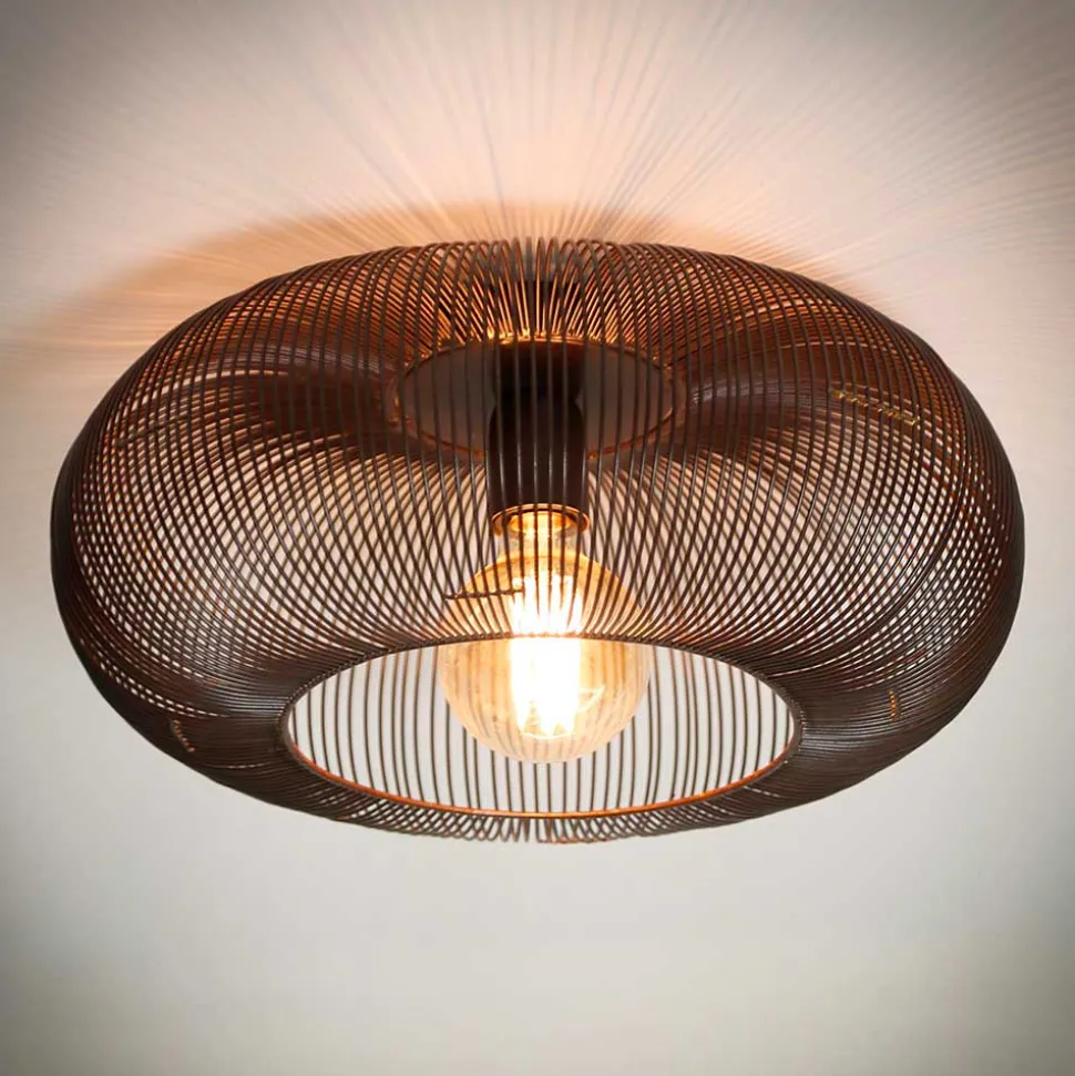 Moderne Deckenleuchte in Bronzefarben - Praguera