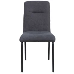 Moderne Esstischgruppe in Grau - Kolmarida (fünfteilig)