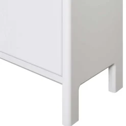 Moderne Garderobenmöbel aus Holz in Weiß - Oranias (dreiteilig)