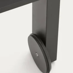 Moderne Gartenliege in Dunkelgrau - Babet