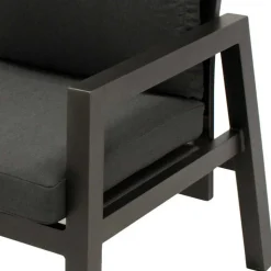 Moderne Gartenstühle aus Aluminium - Ashly (2er Set)