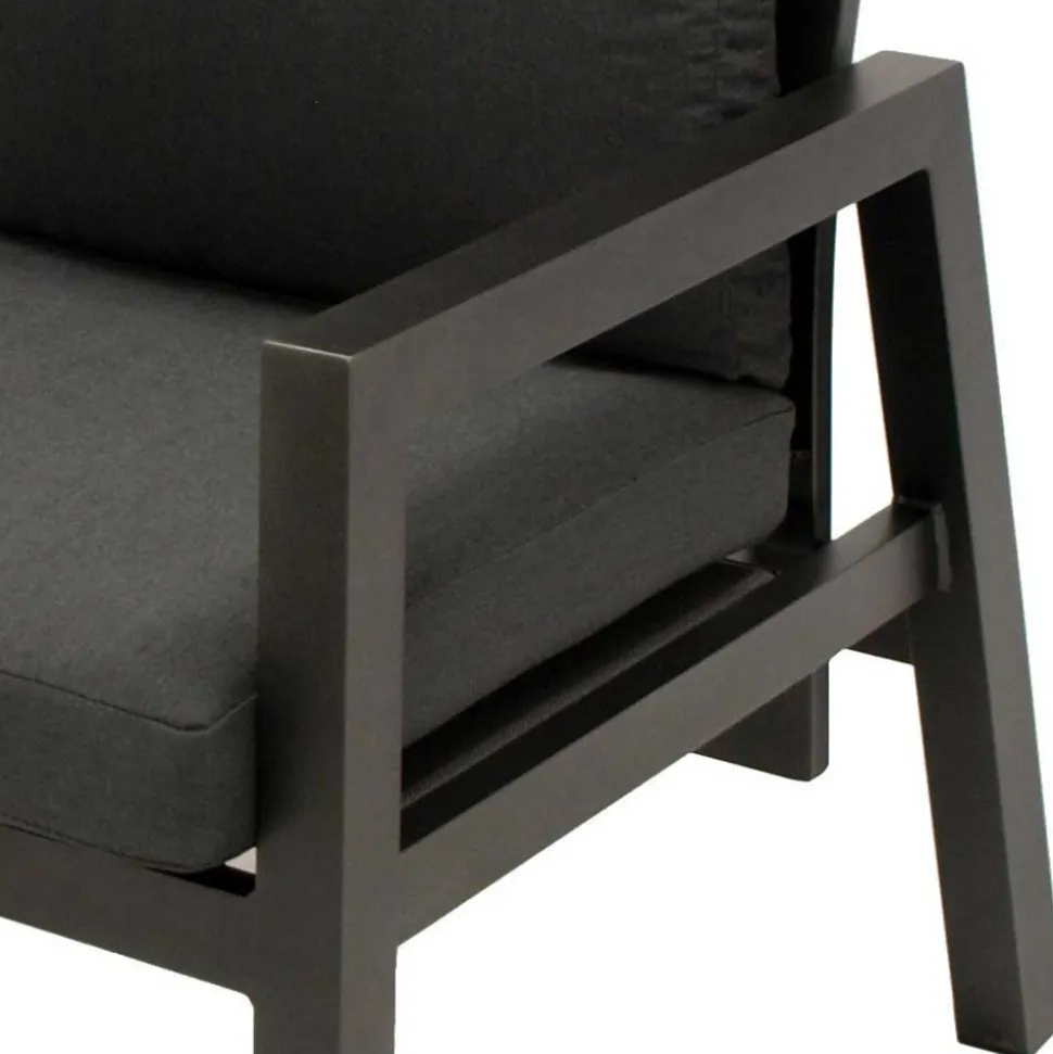 Moderne Gartenstühle aus Aluminium - Ashly (2er Set)