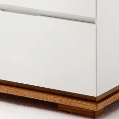 Moderne Hochkommode in Weiß - Vangels