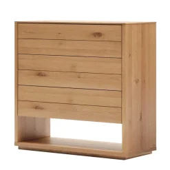 Moderne Kommode mit drei Schubladen und Fach - Algaro