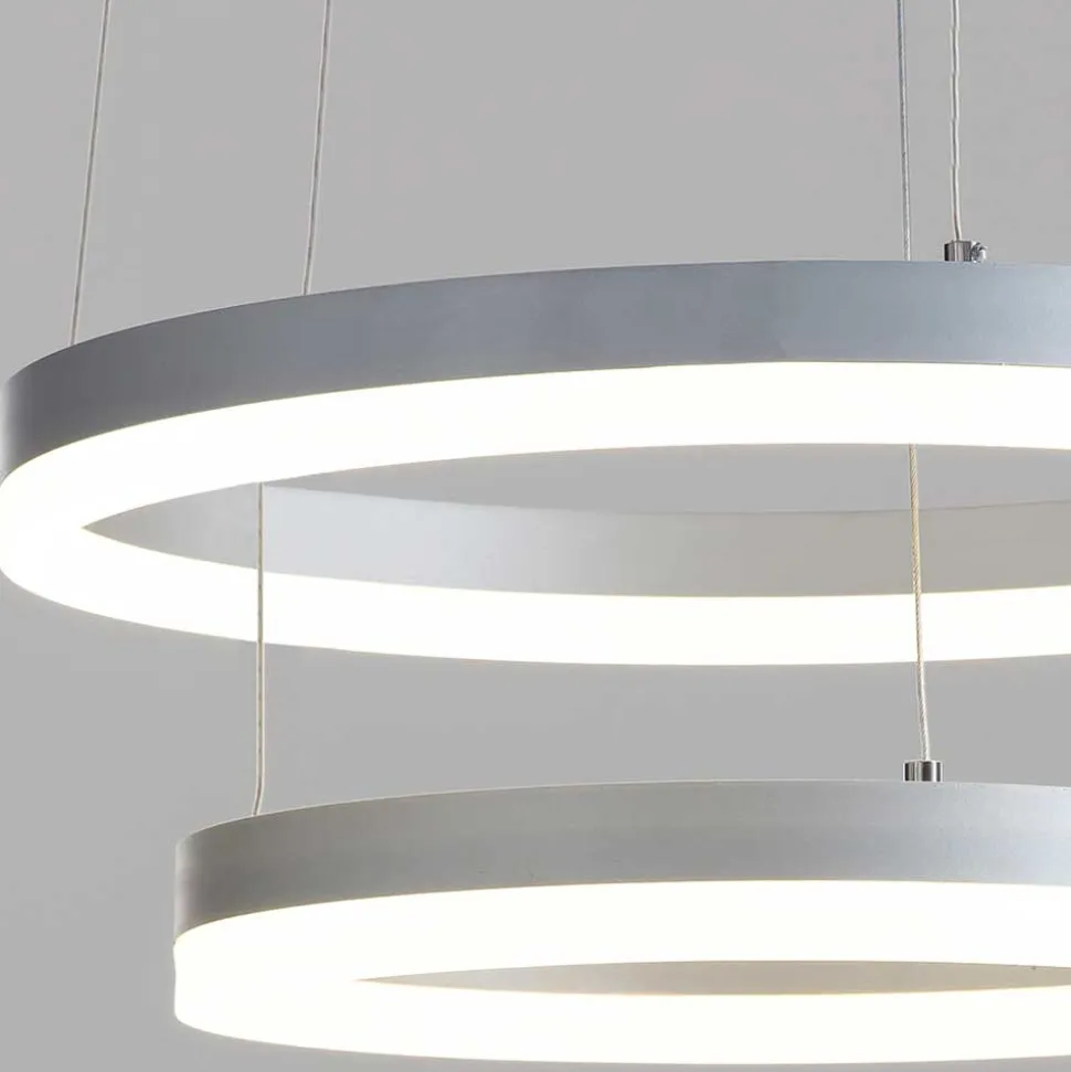 Moderne LED Hängeleuchte im Ring Design - Amure
