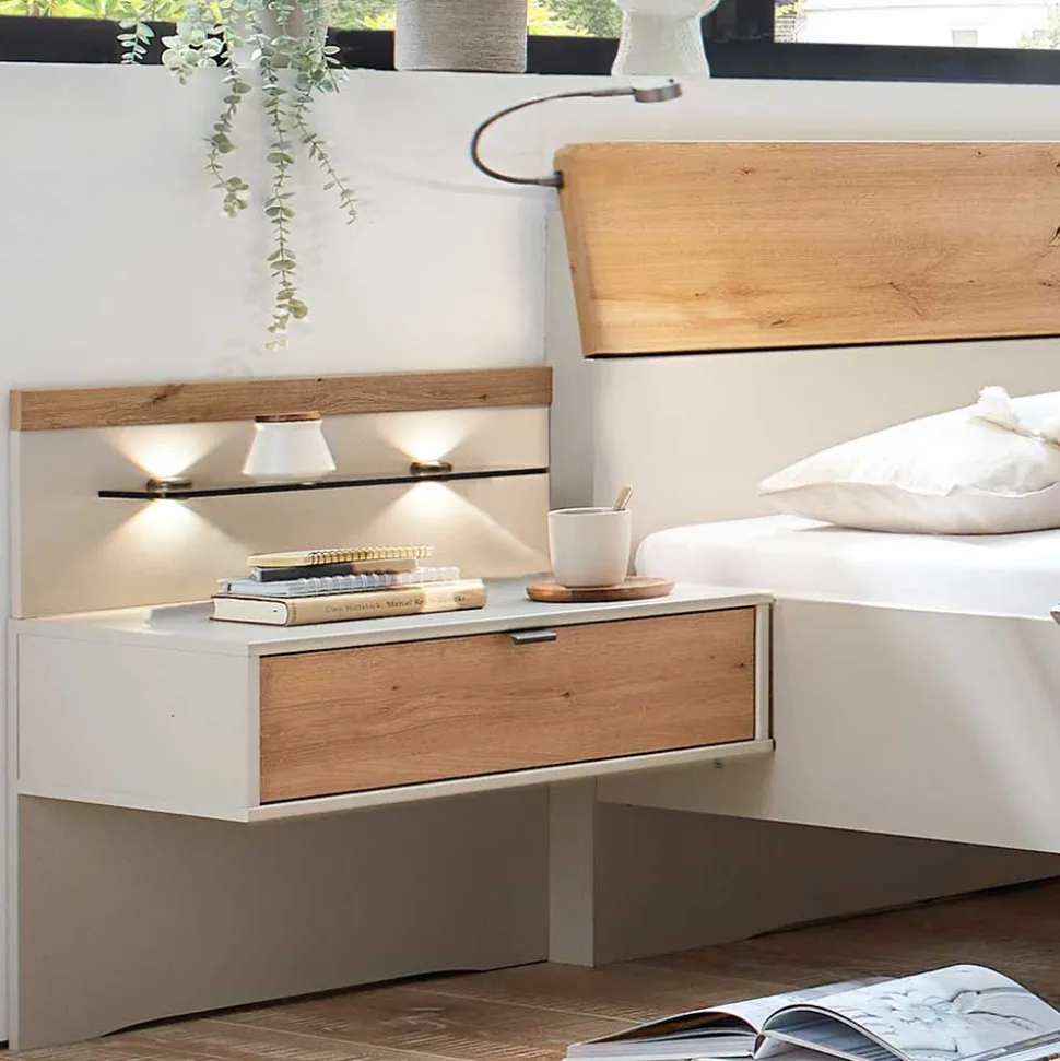 Moderne Schlafzimmereinrichtung Set - Kezmina (vierteilig)