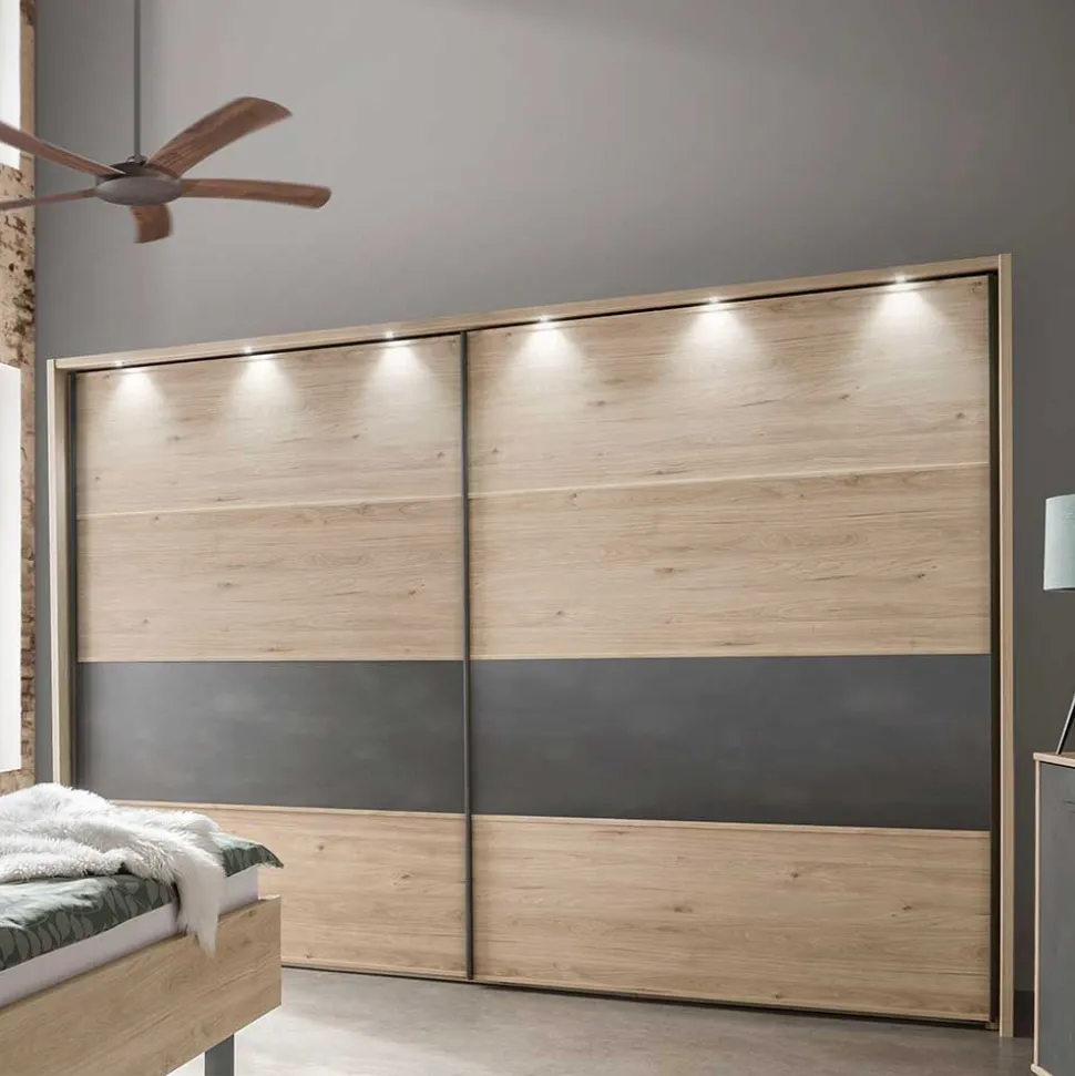 Moderne Schlafzimmermöbel Kombi - Licruva (vierteilig)