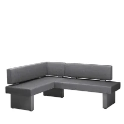 Moderne Stoff Eckbank in Grau - Classimo