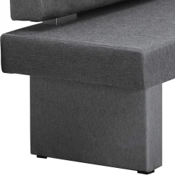 Moderne Stoff Eckbank in Grau - Classimo