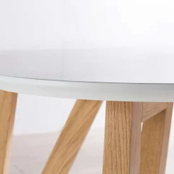 Moderne Tischgruppe mit Armlehnstühlen - Glamoure (fünfteilig)