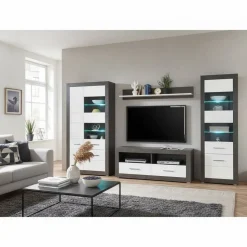 Moderne TV Wohnwand als Set - Istensa (vierteilig)