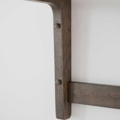 Moderne Wandgarderobe in Eiche Dunkelbraun - Cora