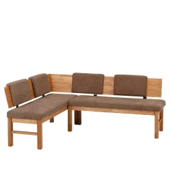 Moderne Wildeiche Eckbank mit Polsterung - Virds