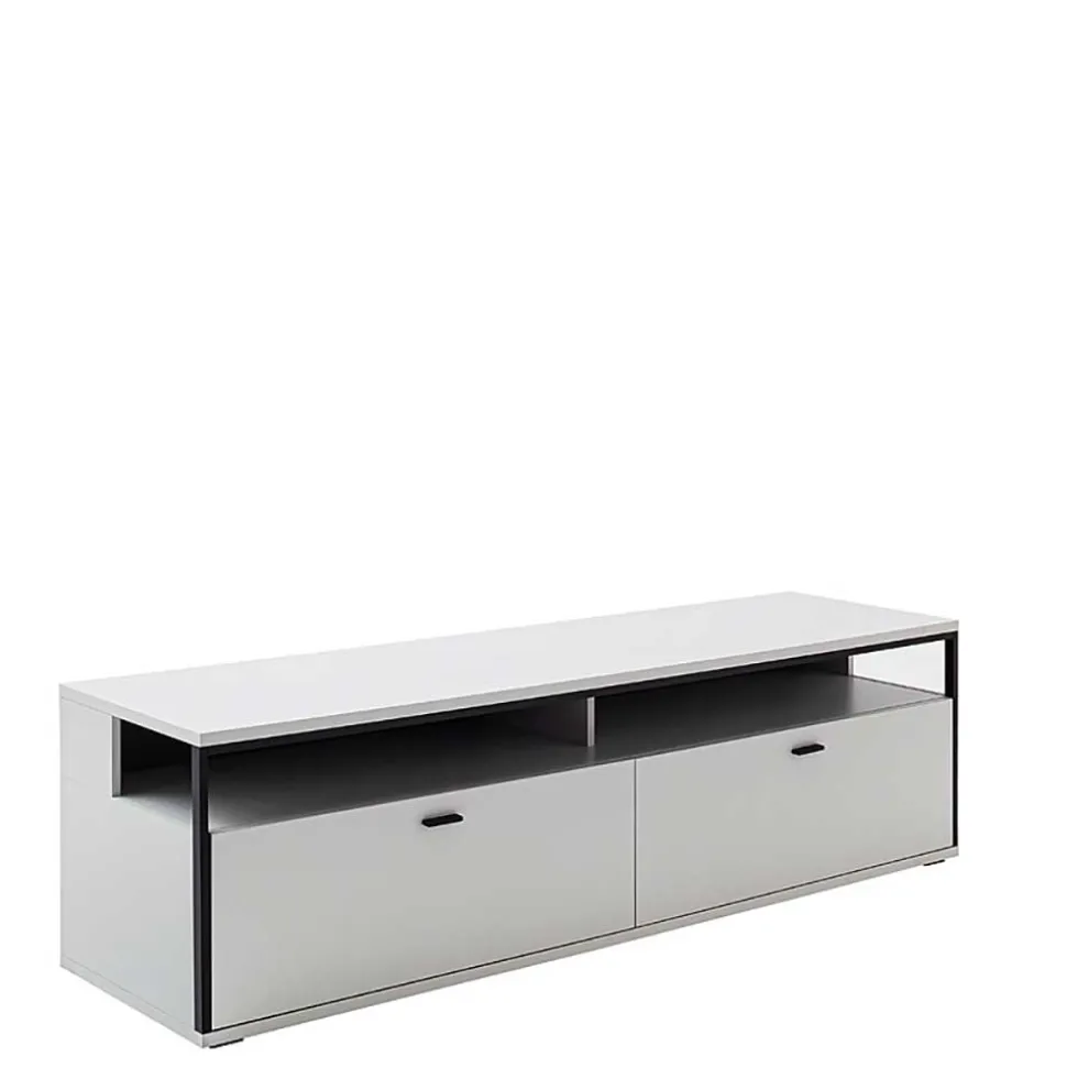 Moderne Wohnwand-Möbel im Set - Loazin (vierteilig)