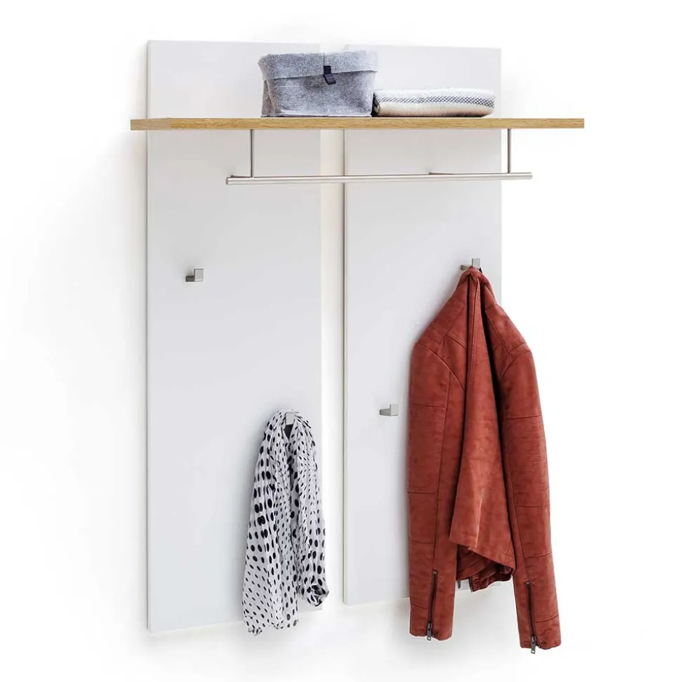 Modern-elegante Wandgarderobe 88x118x28 cm - Nusenia