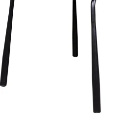 Moderner Armlehnenstuhl in Creme Samtstoff - Trocios