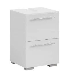 Moderner Bad Waschbeckenschrank in Weiß - Tyler