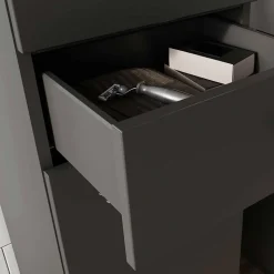 Moderner Badezimmerschrank 125 cm hoch - Lucrino