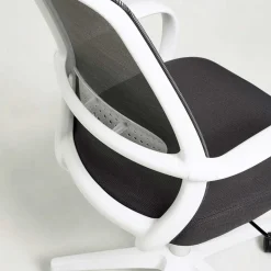 Moderner Bürostuhl in Grau & Weiß - Vahama