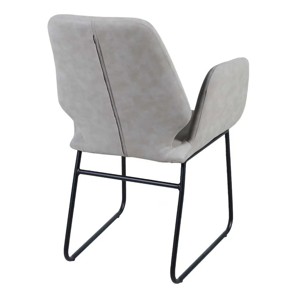 Moderner Esstisch & Armlehnenstühle - Ron (fünfteilig)