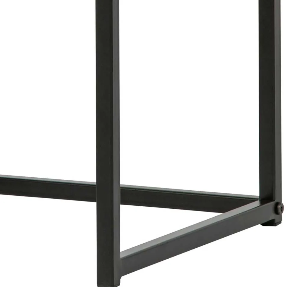 Moderner Nachttisch in Grau & Schwarz - Firgetta