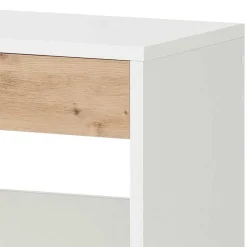 Moderner Schminktisch in Weiß und Wildeiche - Turena