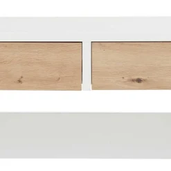 Moderner Schminktisch in Weiß und Wildeiche - Turena