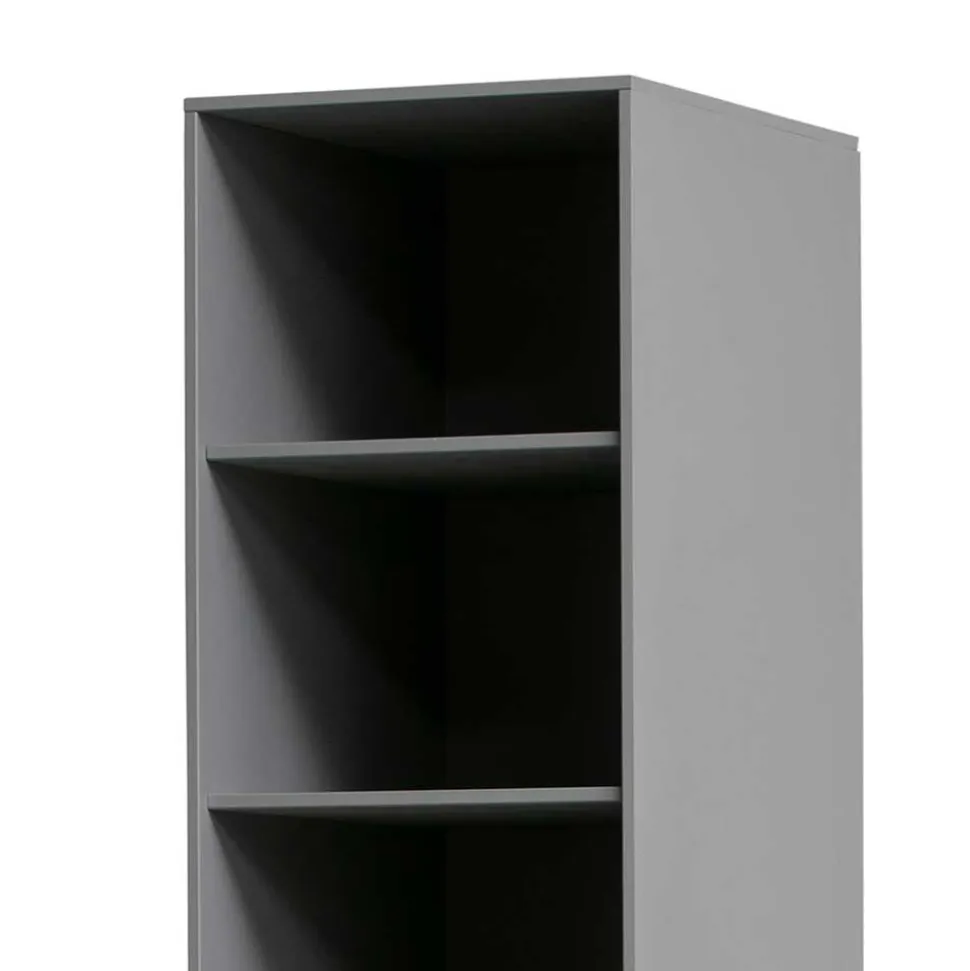 Moderner Schrank in Beton Grau - Almond