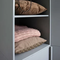 Moderner Schrank in Beton Grau - Almond
