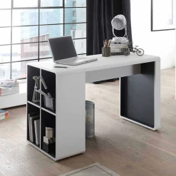 Moderner Schreibtisch mit Regal - Compadro