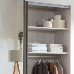 Moderner Schwebetürenschrank mit Spiegel - Ulapos