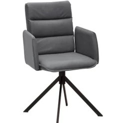 Moderner Tischsessel mit Metallgestell - Magnus