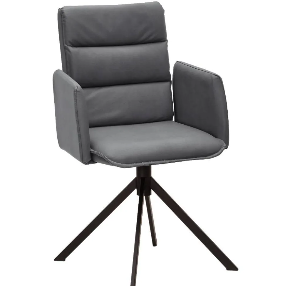 Moderner Tischsessel mit Metallgestell - Magnus