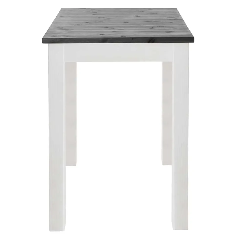 Moderner Tresentisch in Grau und Weiß - Mantryna
